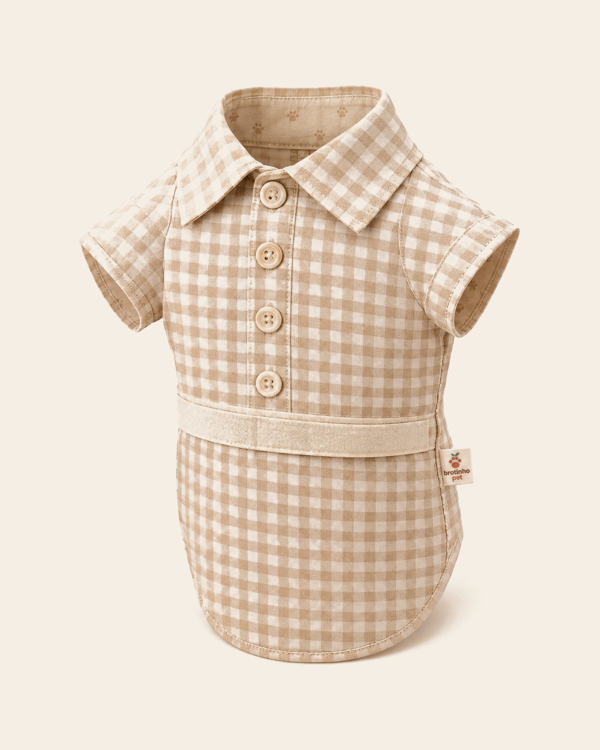 Camisa Xadrez com Botões