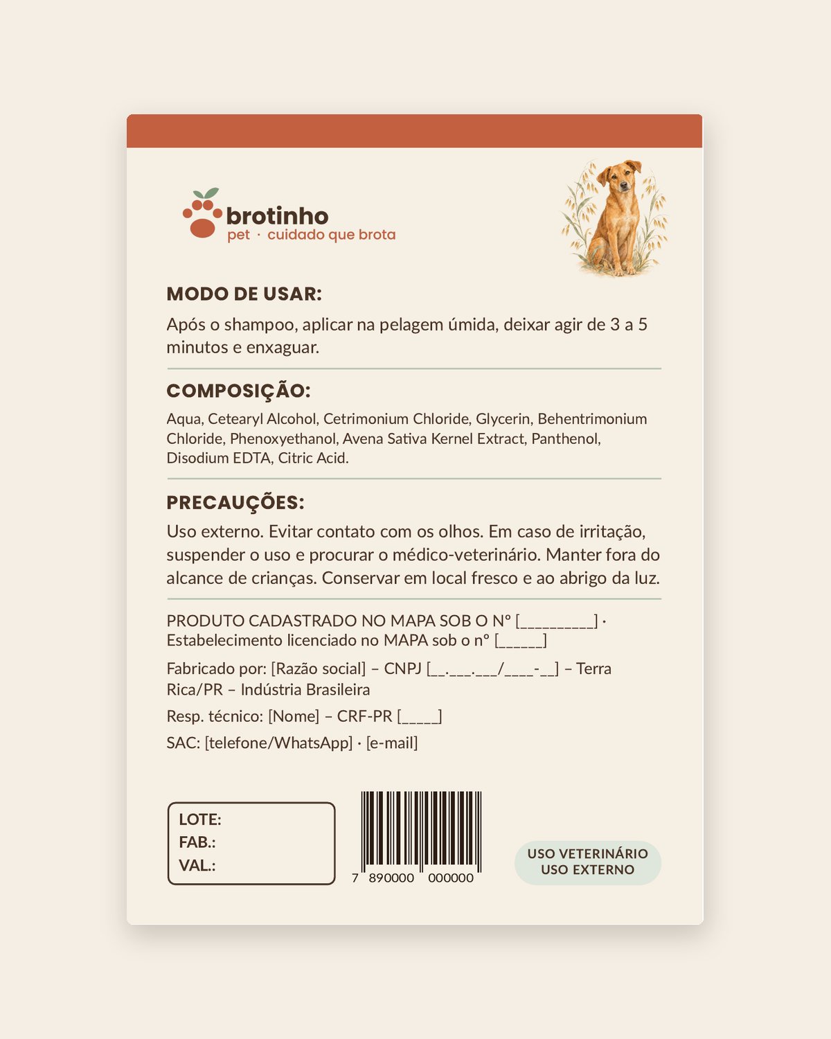 Condicionador Sem Perfume