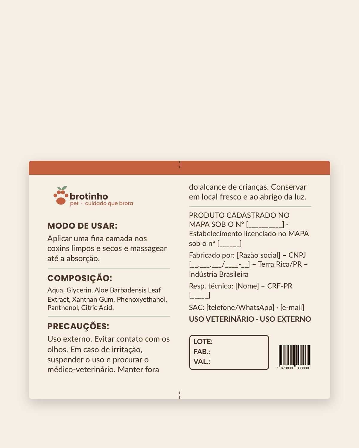 Gel Hidratante de Coxins