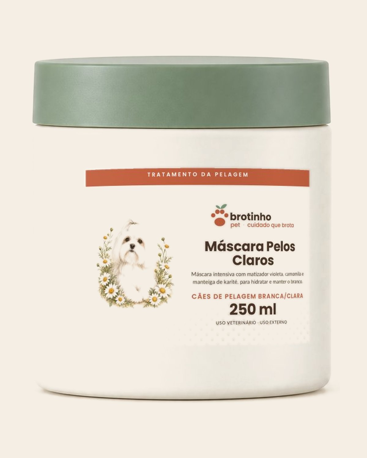 Máscara Pelos Claros