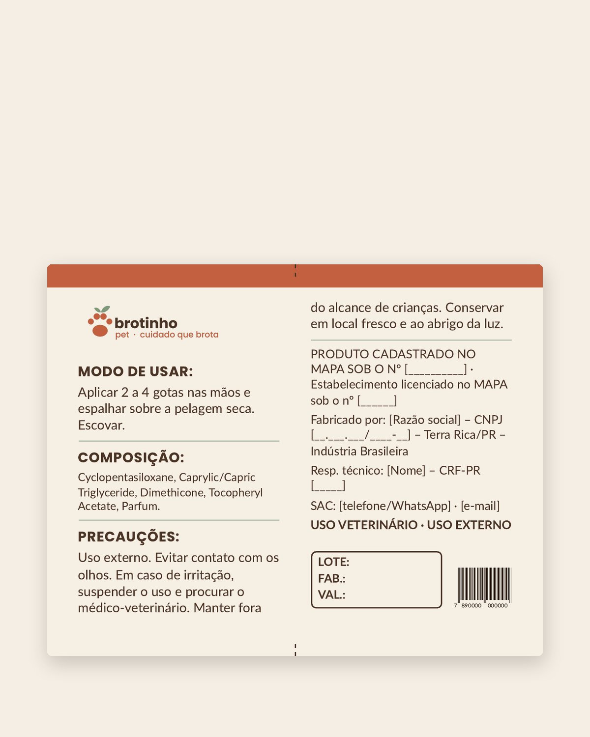 Óleo Finalizador de Brilho