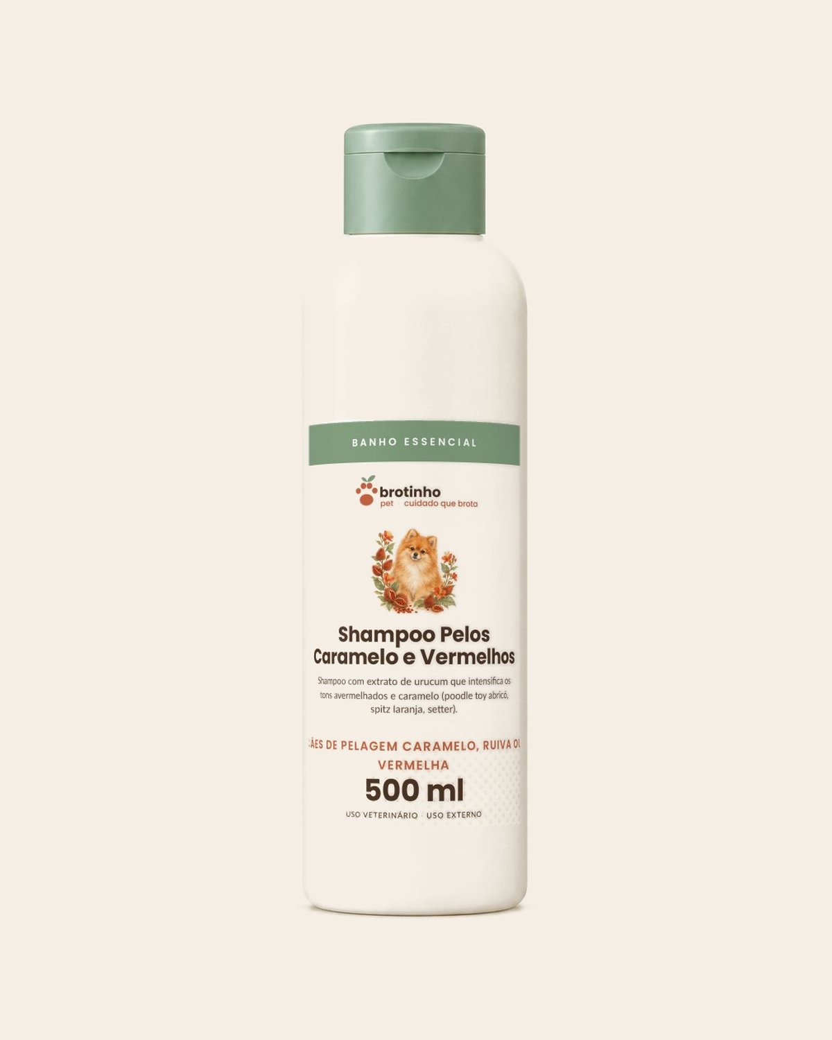 Shampoo Pelos Caramelo e Vermelhos